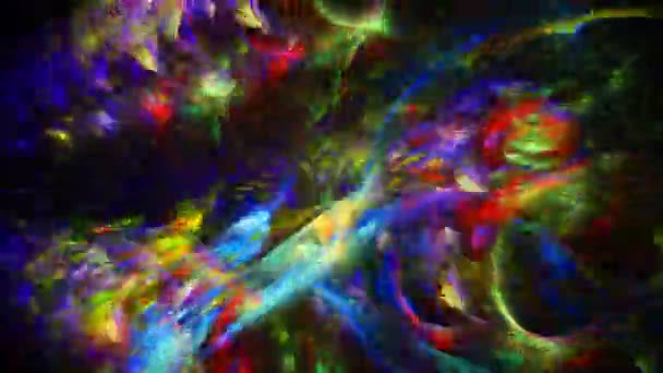 Fundo fractal abstrato — Vídeo de Stock