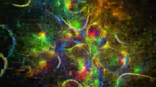 Abstracte fractal achtergrond — Stockvideo