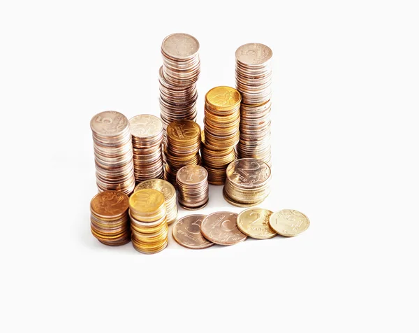 Fundo de moedas — Fotografia de Stock
