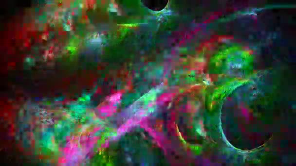 Fondo fractal abstracto — Vídeo de stock