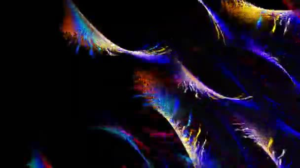 Abstracte fractal achtergrond — Stockvideo