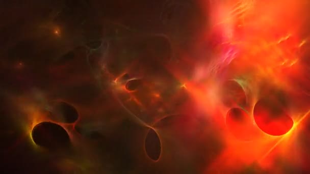 Abstracte fractal achtergrond — Stockvideo