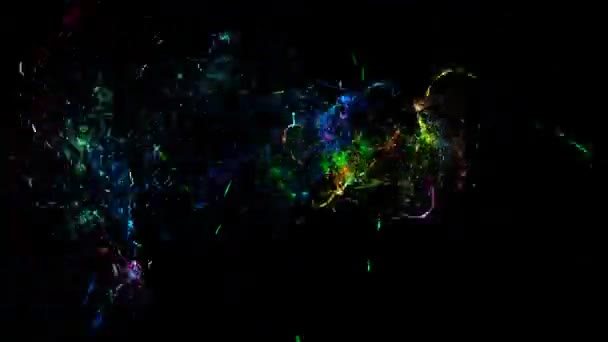 Abstracte fractal achtergrond — Stockvideo