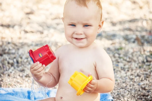 Portrait of a happy boy — Stock Photo, Image