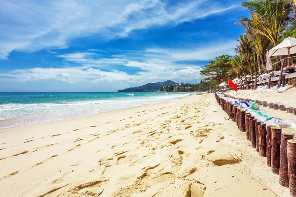 Spiaggia tropicale esotica. — Foto Stock