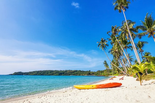 Spiaggia tropicale esotica. — Foto Stock