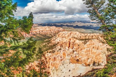 bryce canyon bakış açısından görüntüleme. Utah. ABD