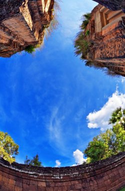 Antik khmer Budist tapınağı angkor wat kompleksi içinde