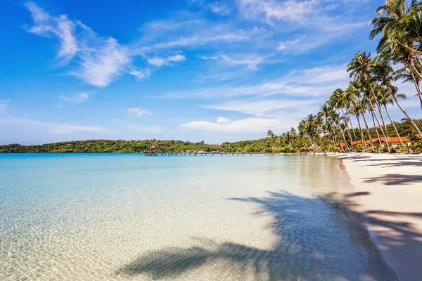 Exotisk tropisk strand. — Stockfoto