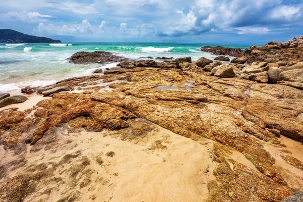 Exotischer tropischer Strand. — Stockfoto