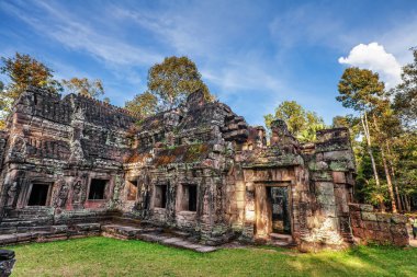 Antik khmer Budist tapınağı angkor wat kompleksi içinde