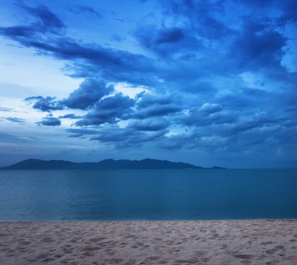 Noche en la playa — Foto de Stock