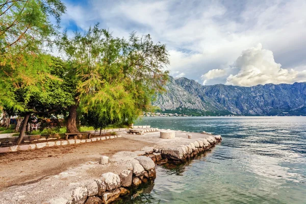 Frühmorgens am Strand — Stockfoto