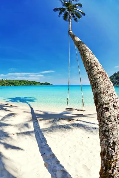 Playa tropical exótica. — Foto de Stock