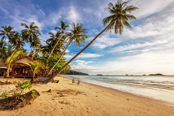 Spiaggia tropicale esotica. — Foto Stock