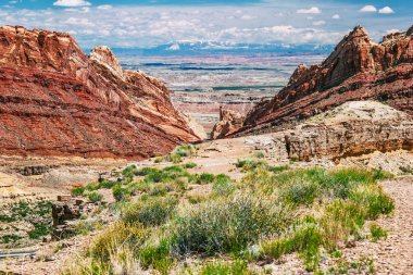 utah state manzarası. ABD