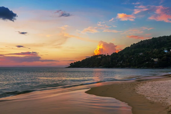 Caída del atardecer —  Fotos de Stock