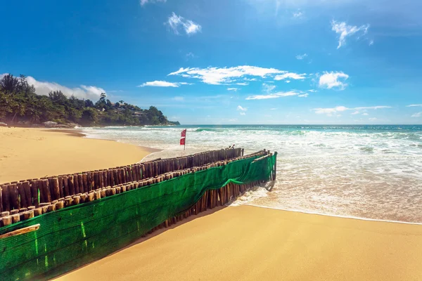 Exotischer tropischer Strand. — Stockfoto