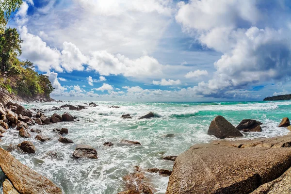 Exotisk tropisk strand. — Stockfoto