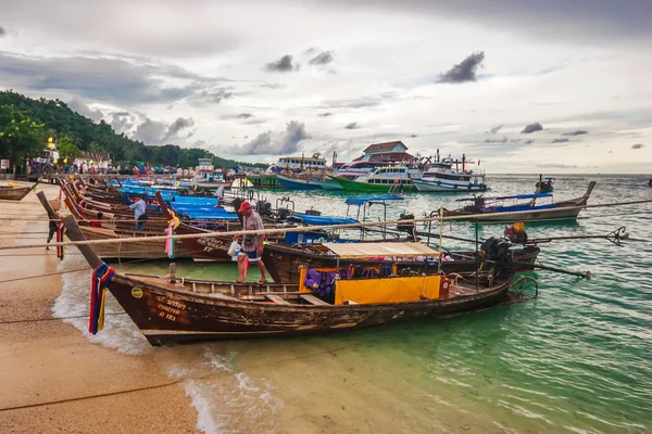 Boats parking — 图库照片