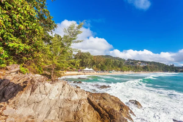 Exotisk tropisk strand. — Stockfoto