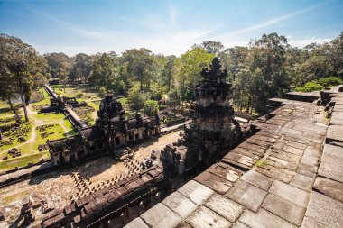 Antik khmer Budist tapınağı angkor wat kompleksi içinde