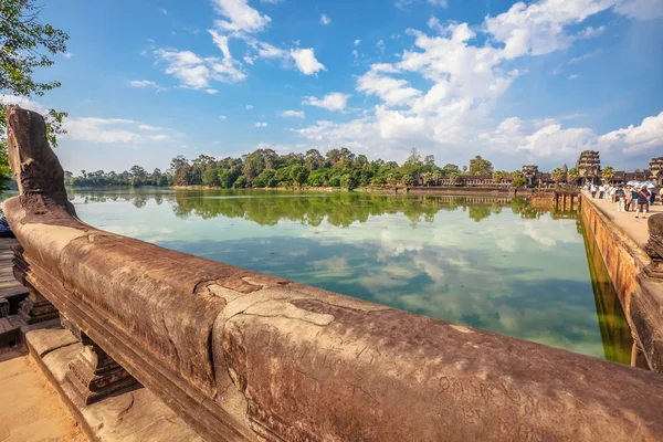 Озеро вблизи Ангкор-Вата — стоковое фото