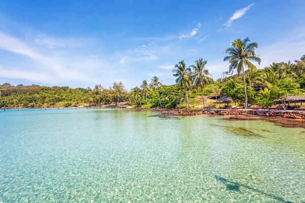 Panorama del mar tropical — Foto de Stock