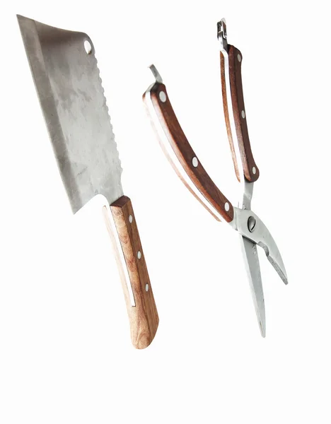Ножницы для мяса и кухни — стоковое фото