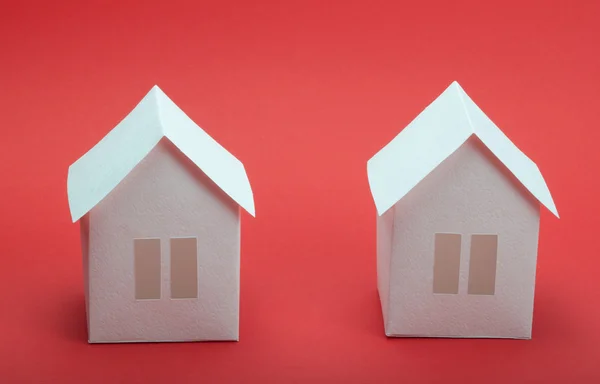 Paper houses — Stock Photo, Image