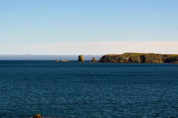 View of shore from sea — Stock Photo, Image