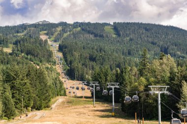 Kanada 'da Vancouver yakınlarındaki Rocky dağları