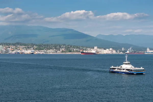 Vista Verano Vancouver Canadá — Foto de Stock