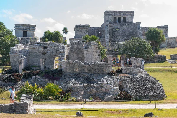 Tulum Archaeological Site Mexico — Stock Photo, Image