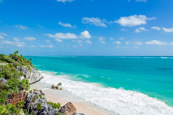 Mexicaanse Kust Een Zomerdag — Stockfoto