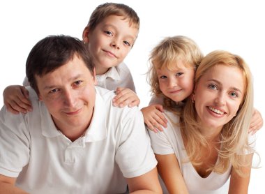 İki çocuklu aile