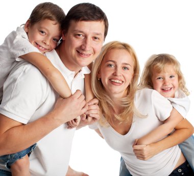 İki çocuklu aile