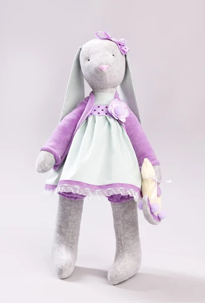 Soft toy rabbit — Stock Photo, Image