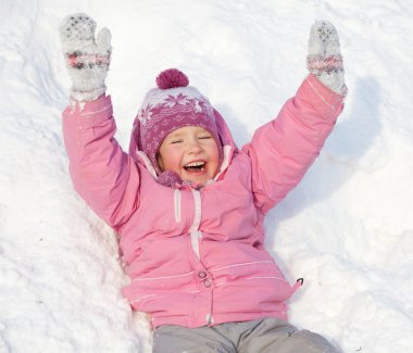 winter Park mutlu çocuk