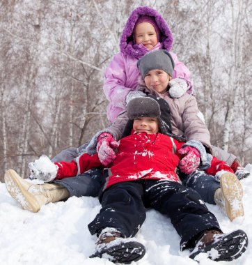 winter Park mutlu çocuk
