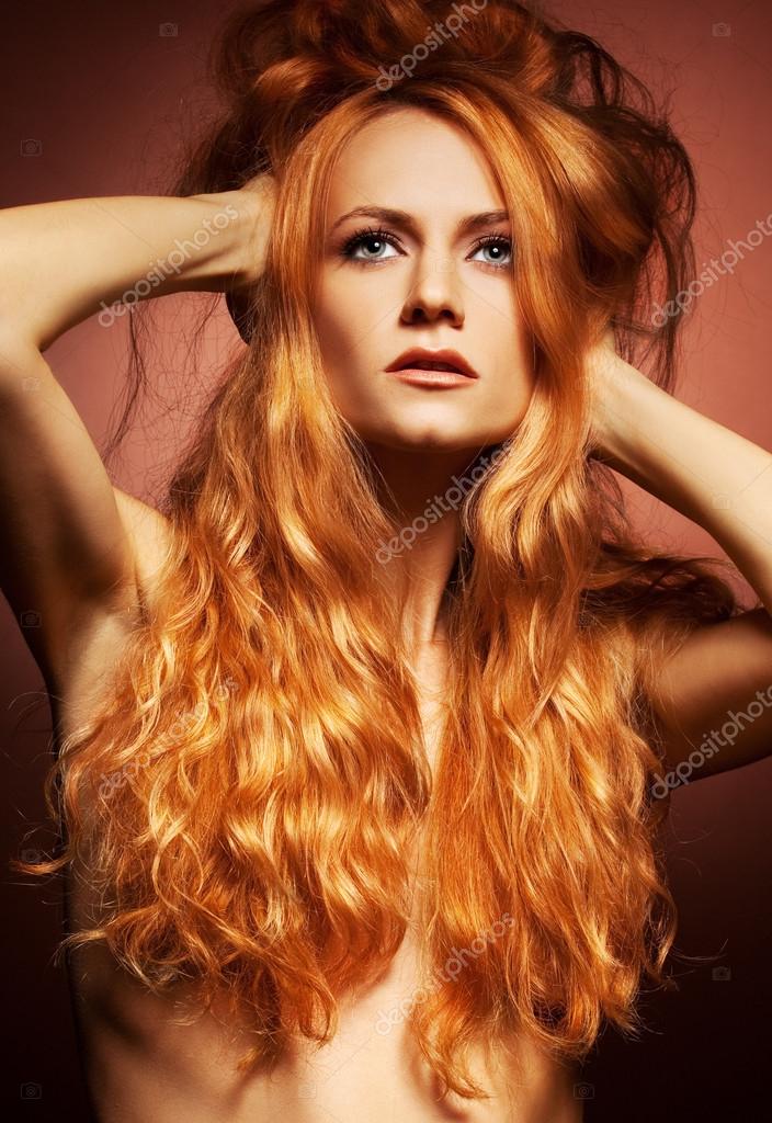 Long hair redhead daddy sensual