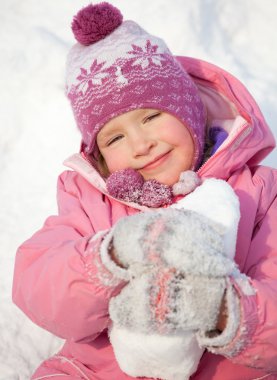 winter Park mutlu çocuk