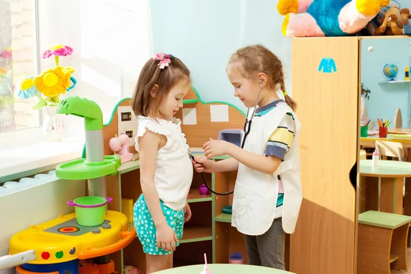 Child in kindergarten — Stock Photo, Image