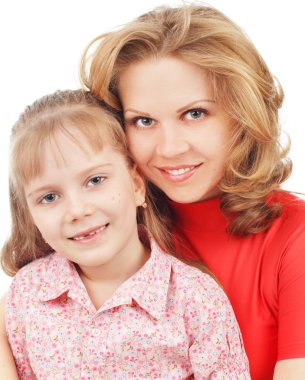 Anne ve kızı.