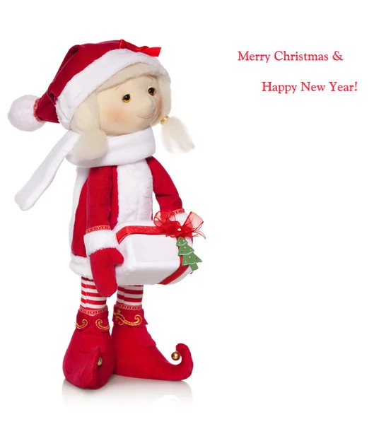 Christmas doll — Stock Photo, Image