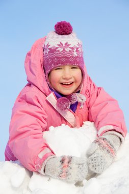 winter Park mutlu çocuk