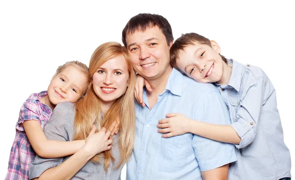 Glückliche Familie — Stockfoto