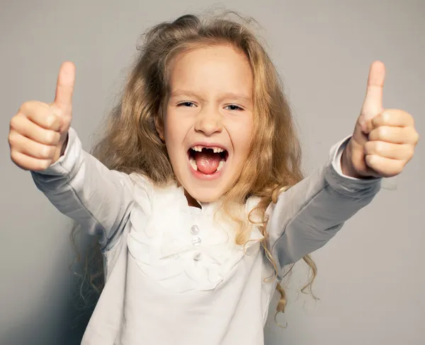 Menina feliz — Fotografia de Stock