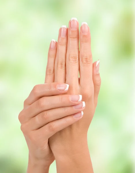 Beautiful female hands — Stock Photo, Image