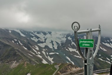 grossglockner yüksek dağ yolu Alpler manzarası